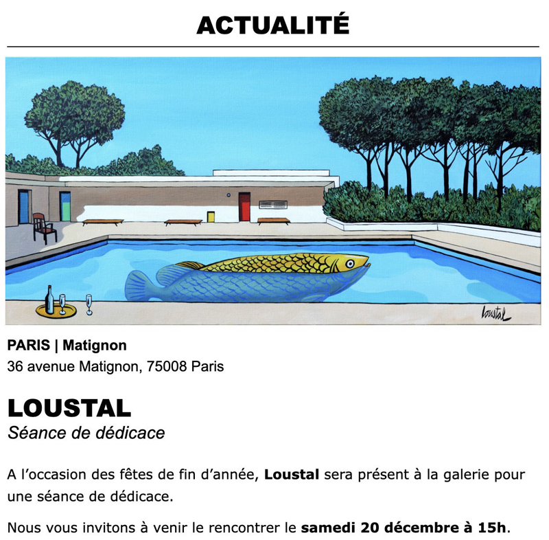 Une séance de dédicace